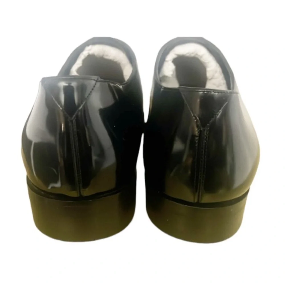 New authentic Saint Laurent luxury designer patent leather dress shoes 11.5 - Picture 7 of 17
